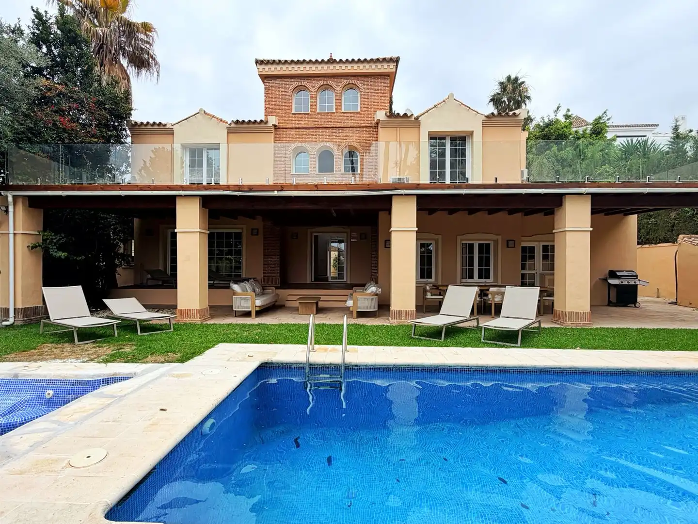 Jardín de Casa o chalet de alquiler en Benahavís con Aire acondicionado, Terraza y Trastero