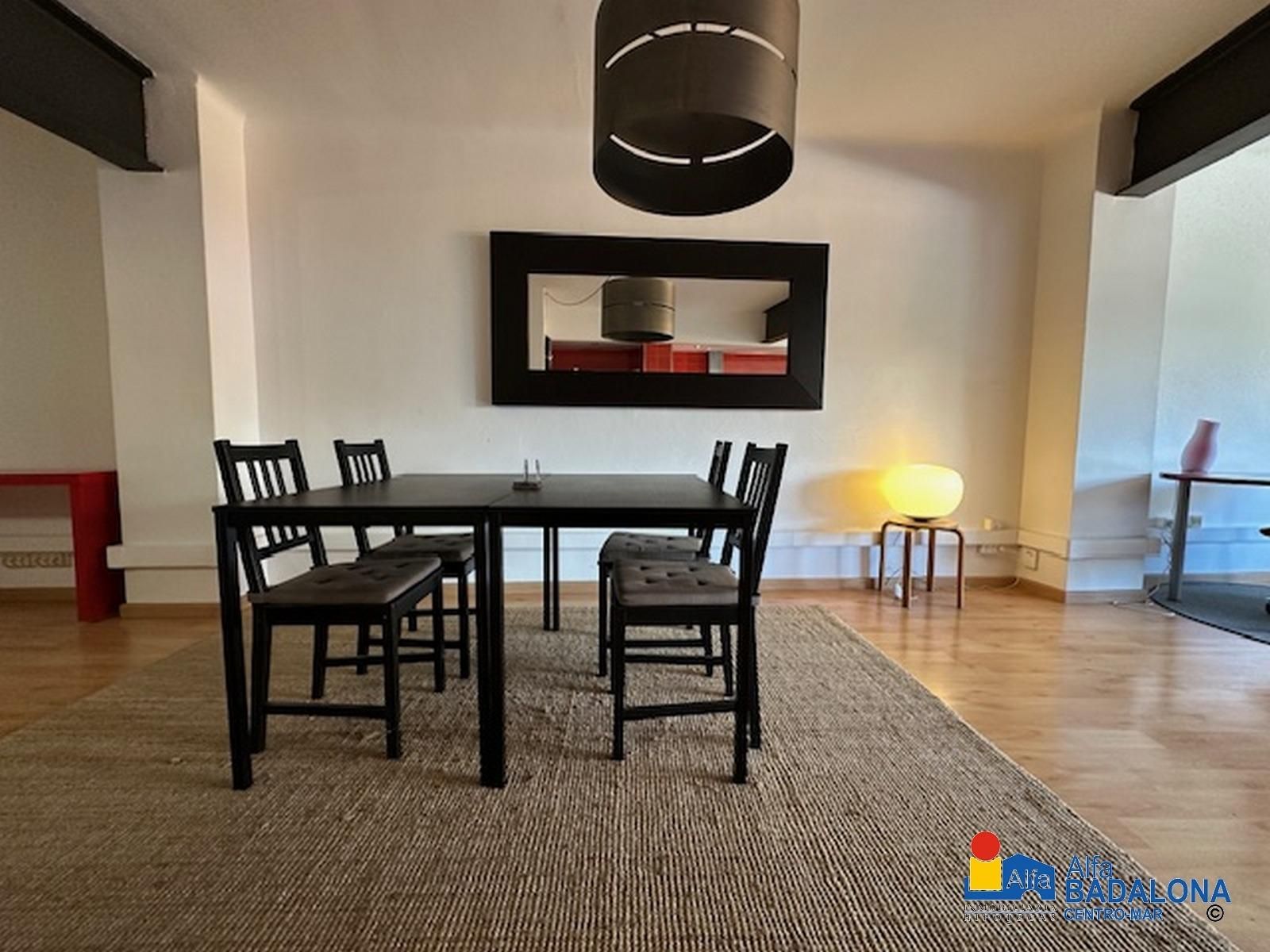 Dining room of Flat for sale in Badalona  with Parquet flooring