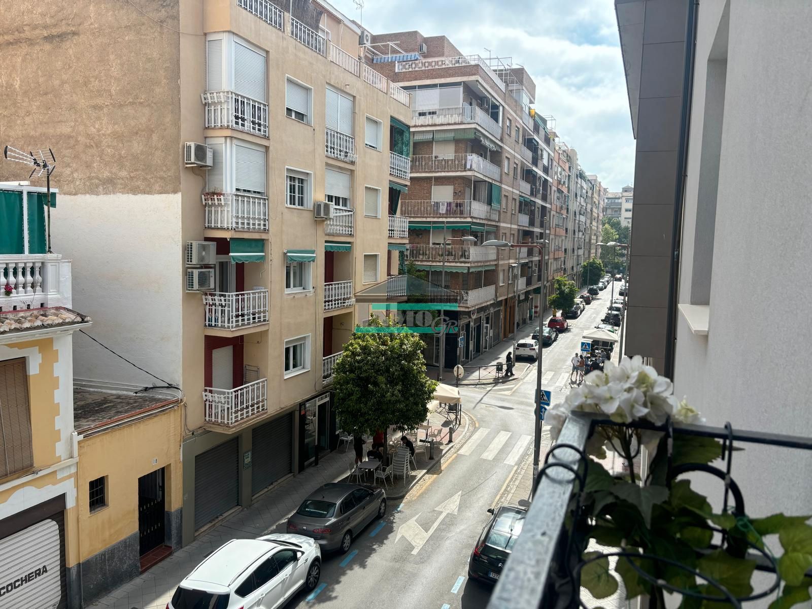Exterior view of Flat for sale in  Granada Capital  with Furnished and Balcony