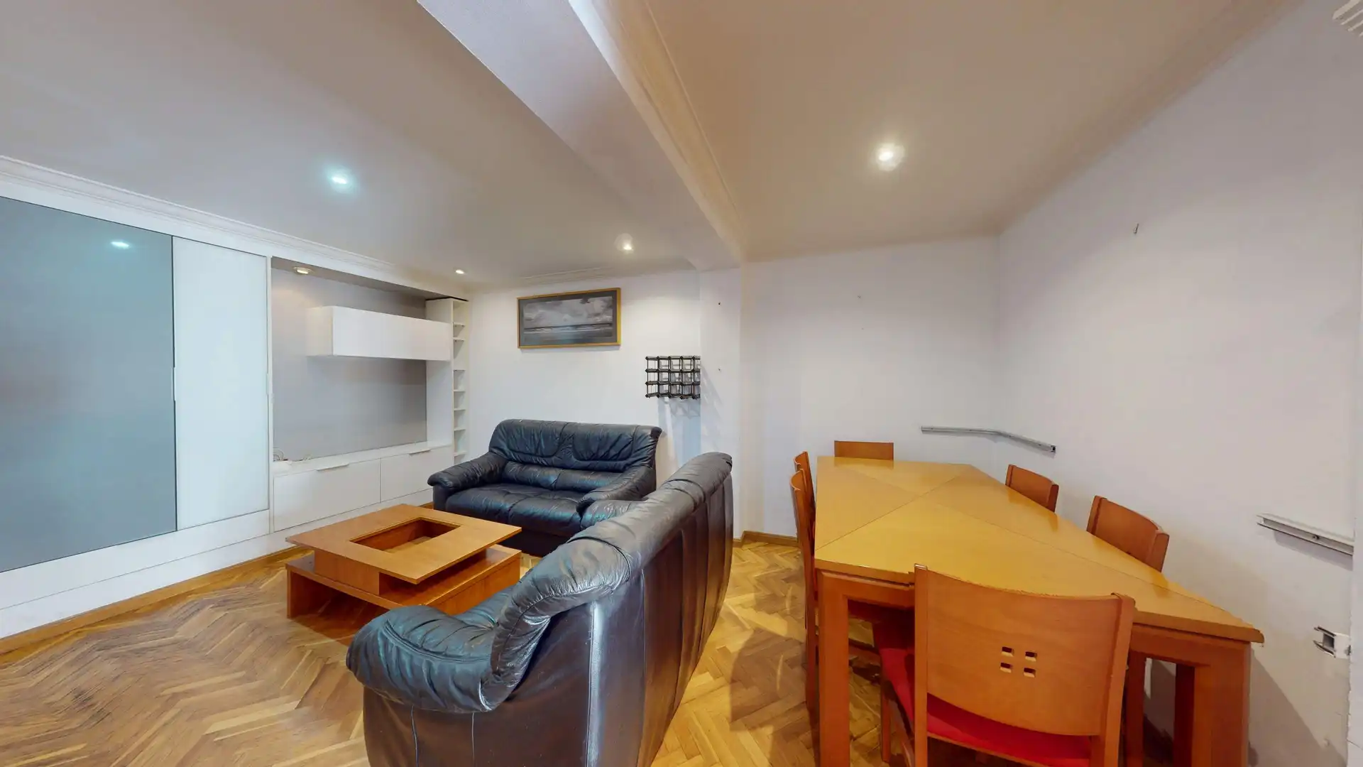 Sala d'estar de Pis en venda en Zaragoza amb Aire condicionat, Calefacció i Parquet