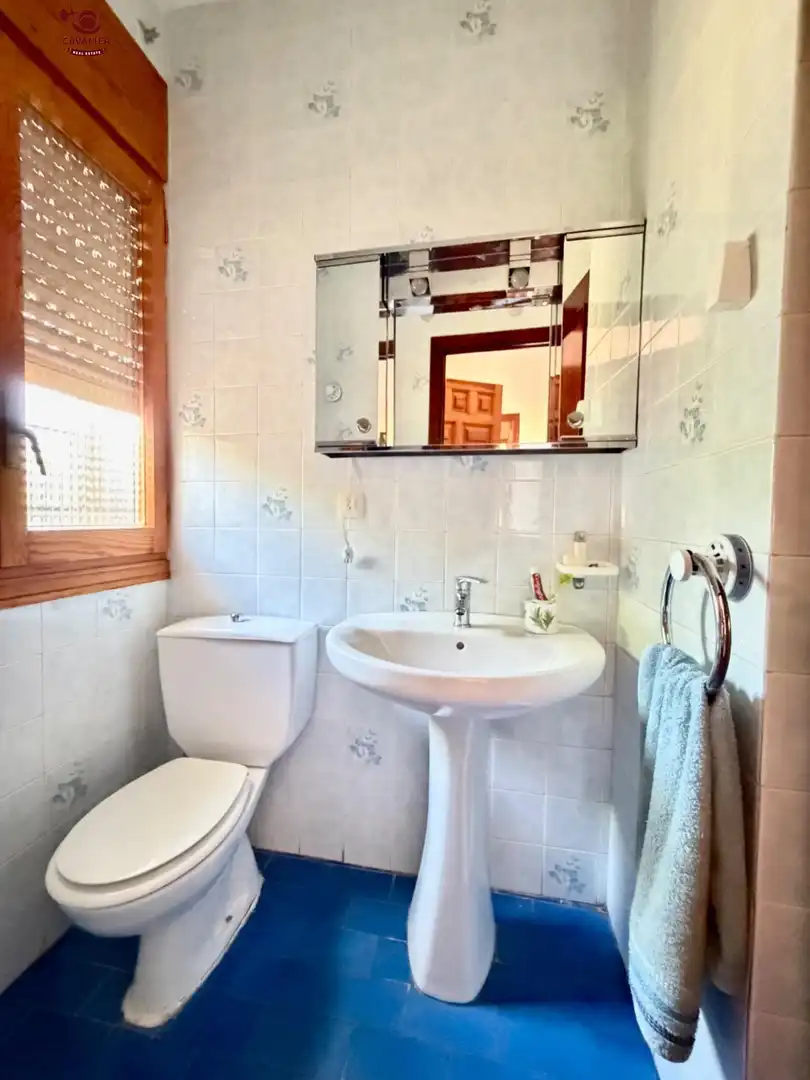 Bany de Casa o xalet en venda en Guadarrama amb Calefacció, Jardí privat i Terrassa