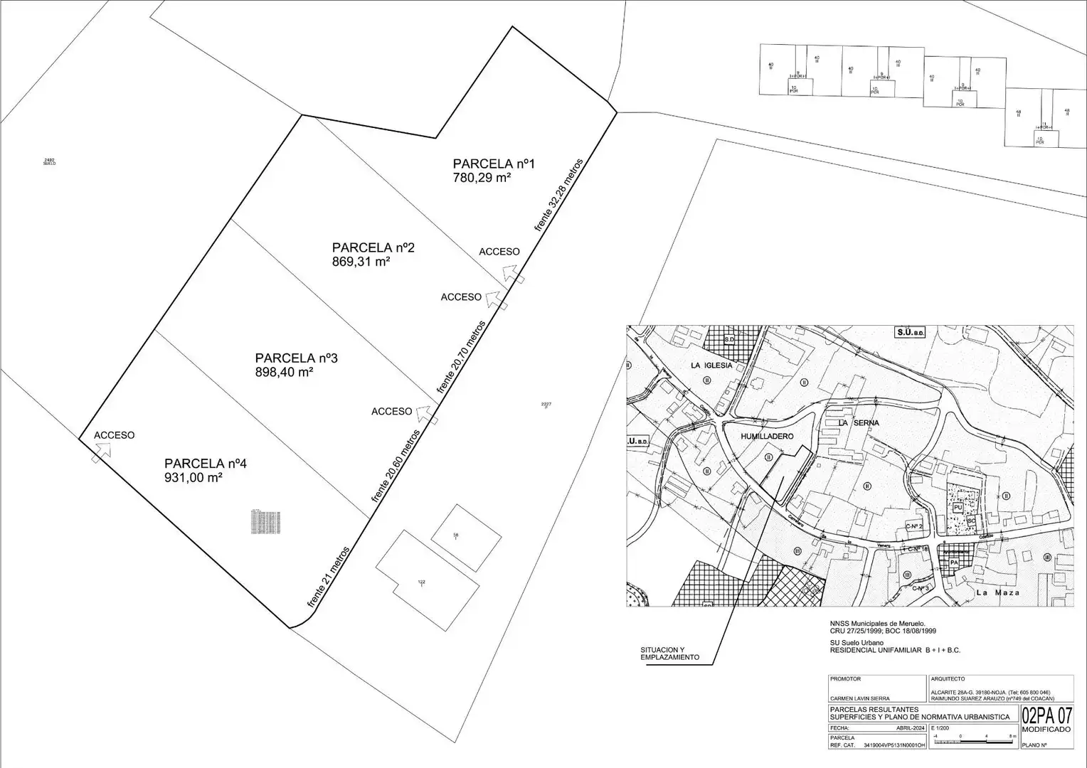 Terreny residencial en venda a Meruelo