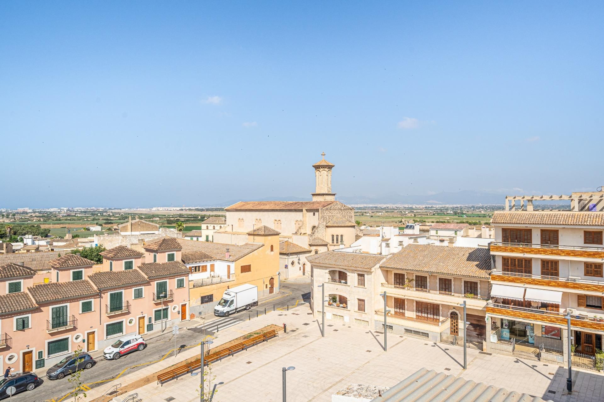 Vista exterior de Àtic en venda en  Palma de Mallorca amb Terrassa i Balcó
