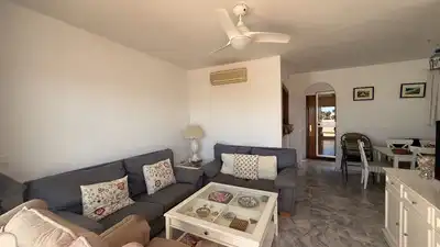 Sala d'estar de Àtic en venda en Mijas amb Aire condicionat, Calefacció i Terrassa