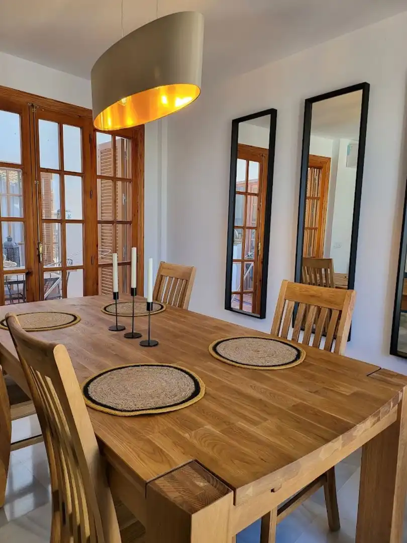 Dining room of Duplexes for sale in Benalmádena  with Air Conditioner and Furnished