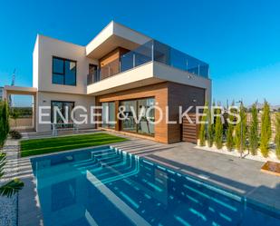 Exterior view of Country house for sale in San Javier  with Air Conditioner, Heating and Private garden