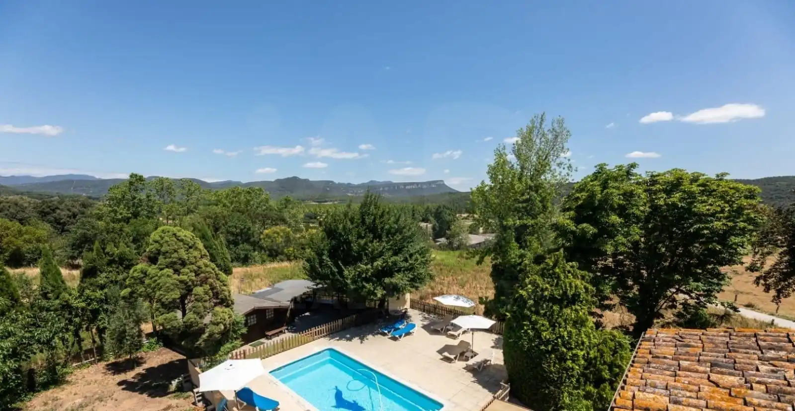 Swimming pool of Houses for sale in La Cellera de Ter  with Terrace and Swimming Pool