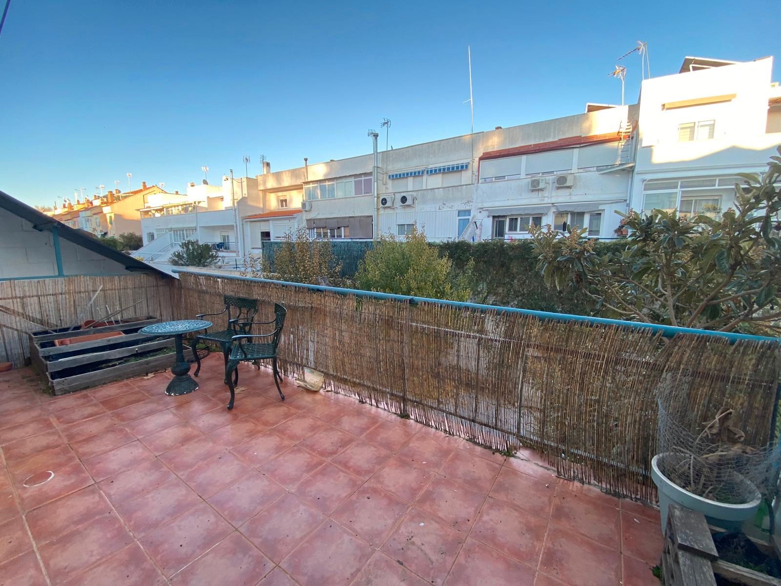 Exterior view of Single-family semi-detached for sale in Ciudad Real Capital  with Air Conditioner, Heating and Terrace