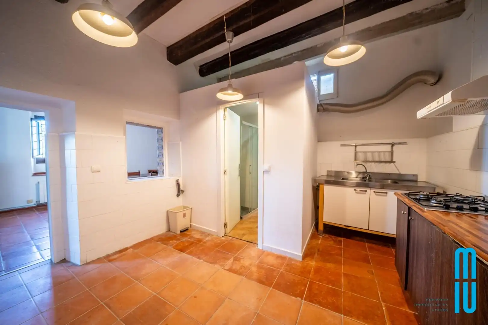 Küche von Country house zur Miete in Tordera mit Heizung, Privatgarten und Terrasse