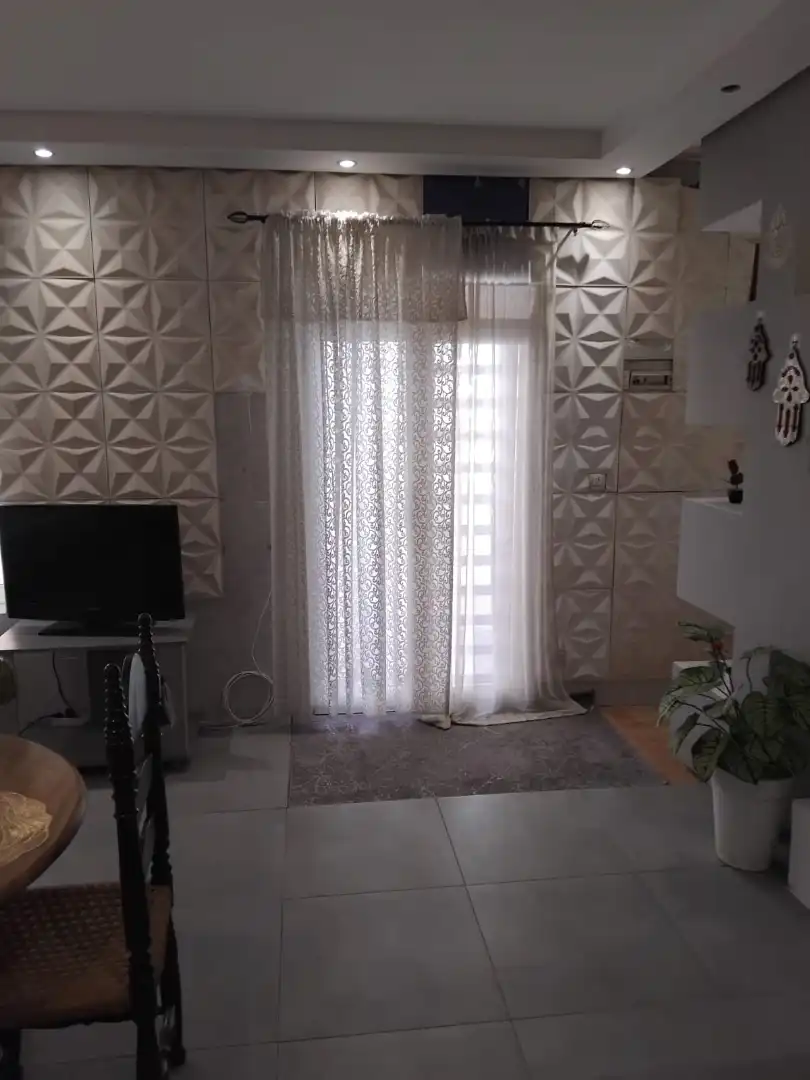 Living room of Houses for sale in Algeciras  with Air Conditioner, Terrace and Furnished