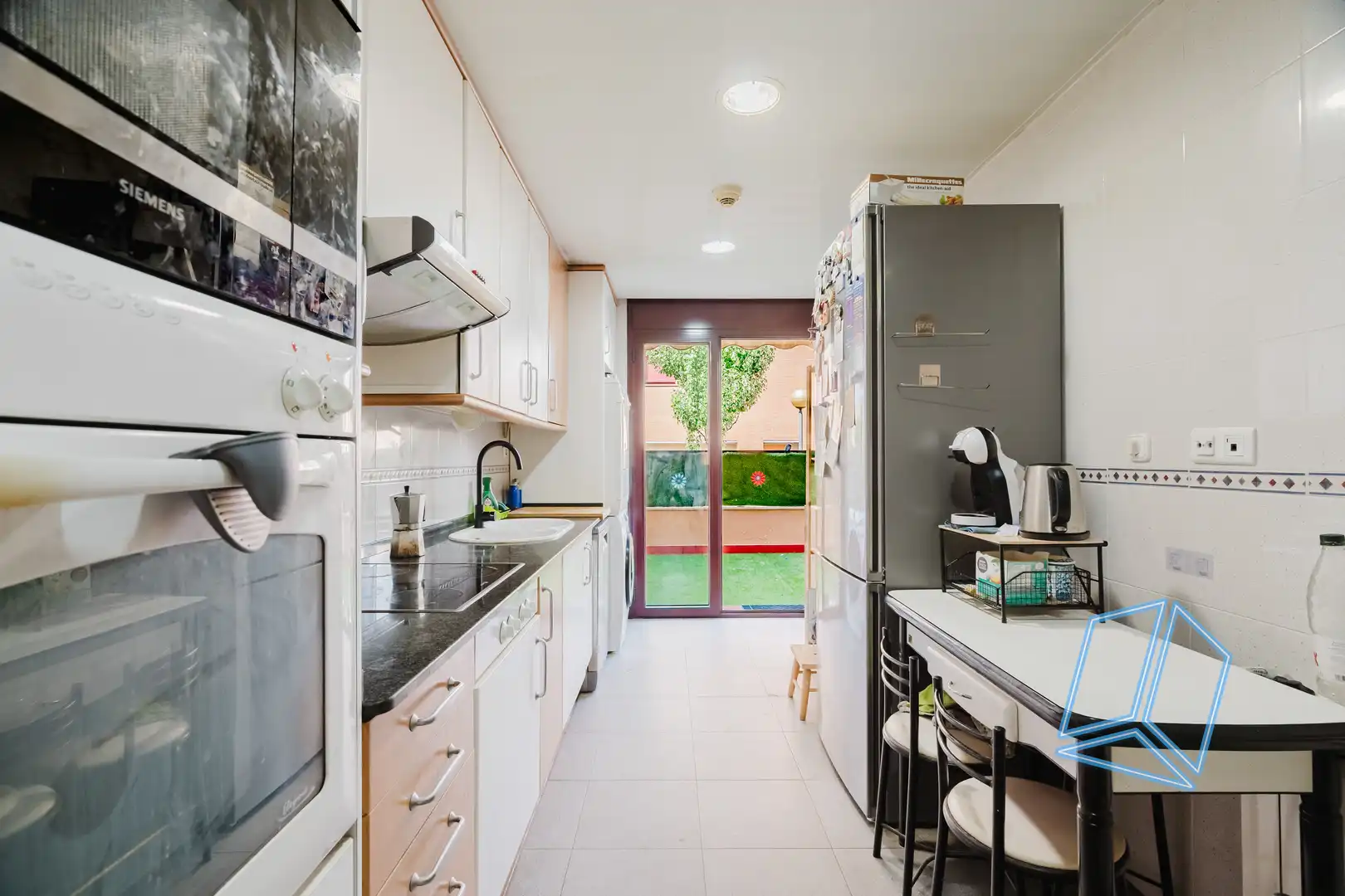 Kitchen of Flat for sale in Sabadell  with Terrace, Storage room and Swimming Pool