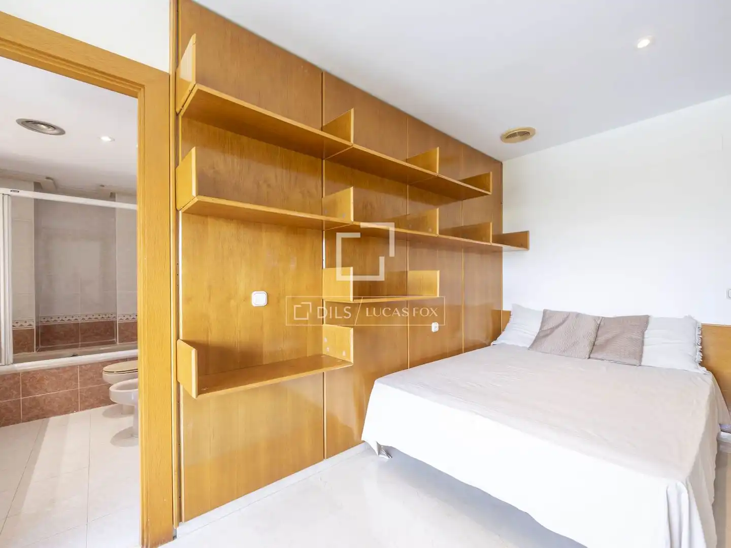 Schlafzimmer von Wohnung zur Miete in Gandesa mit Klimaanlage, Heizung und Privatgarten