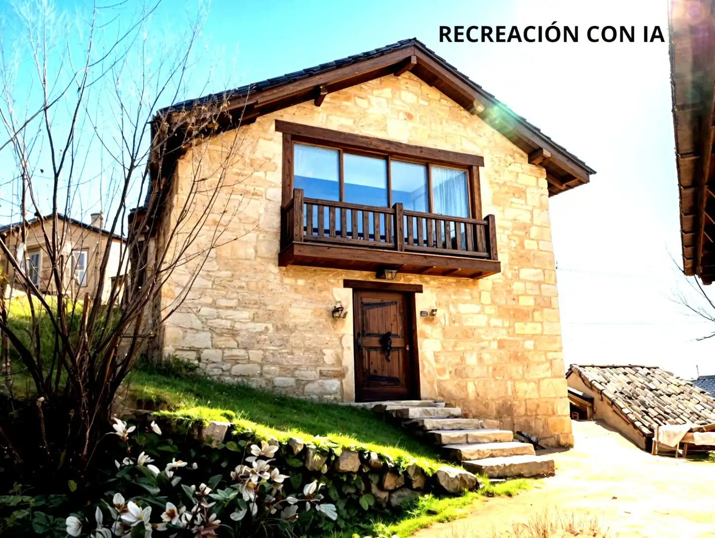 Vista exterior de Casa o chalet en venta en Caso