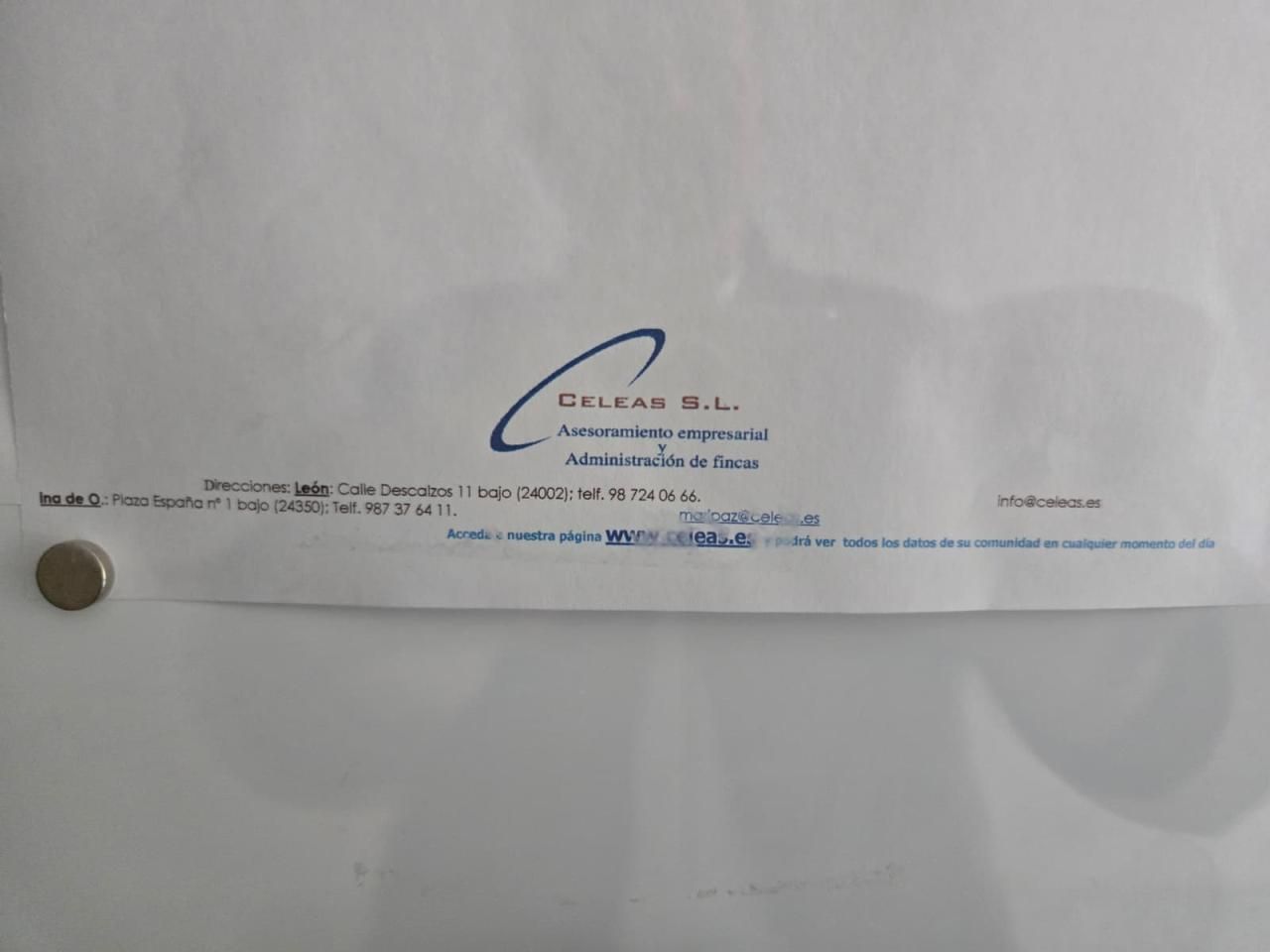 Außenansicht von Wohnung zum Verkauf in Villarejo de Órbigo mit Heizung