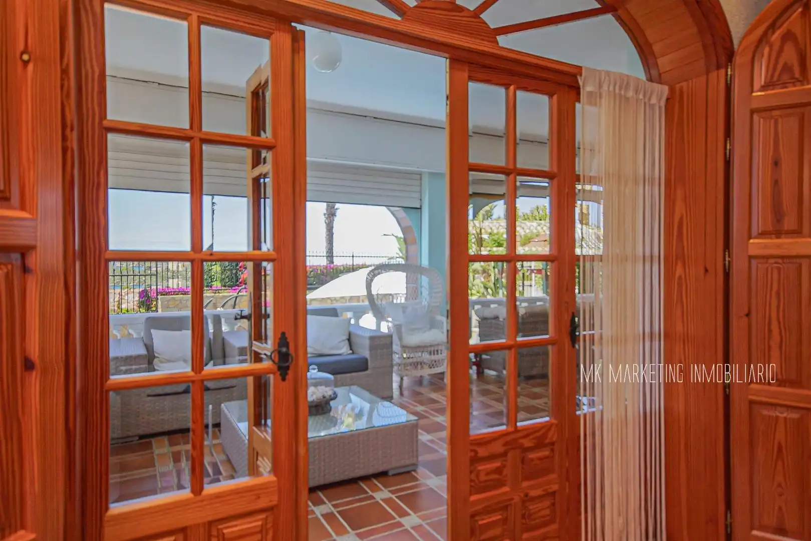 Terraza de Casa o chalet en venta en Mazarrón con Calefacción, Jardín privado y Terraza