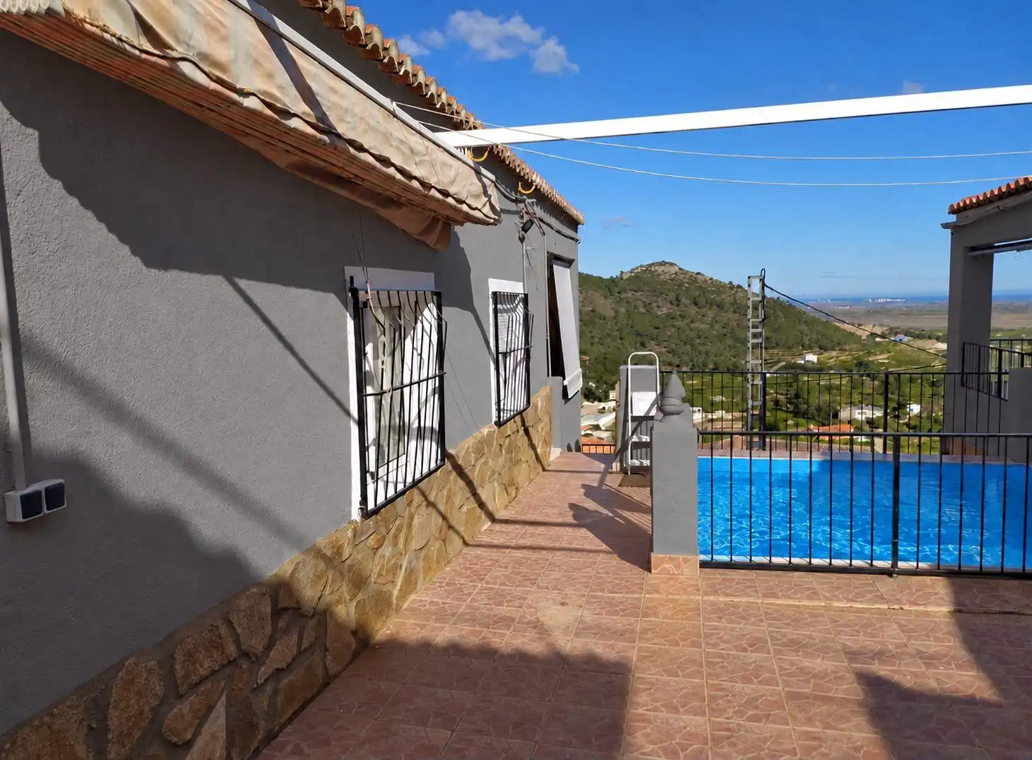 Terrassa de Casa o xalet en venda en Llaurí amb Terrassa, Piscina i Balcó