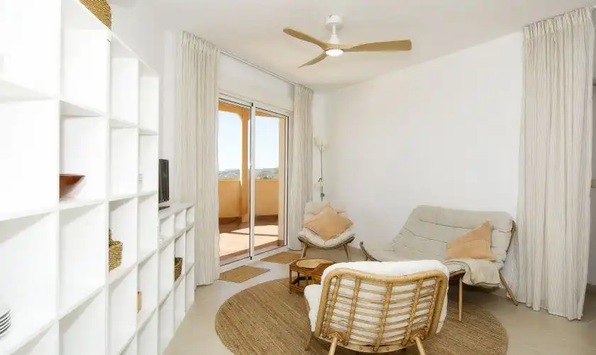 Sala d'estar de Àtic en venda en Carboneras amb Aire condicionat, Calefacció i Terrassa