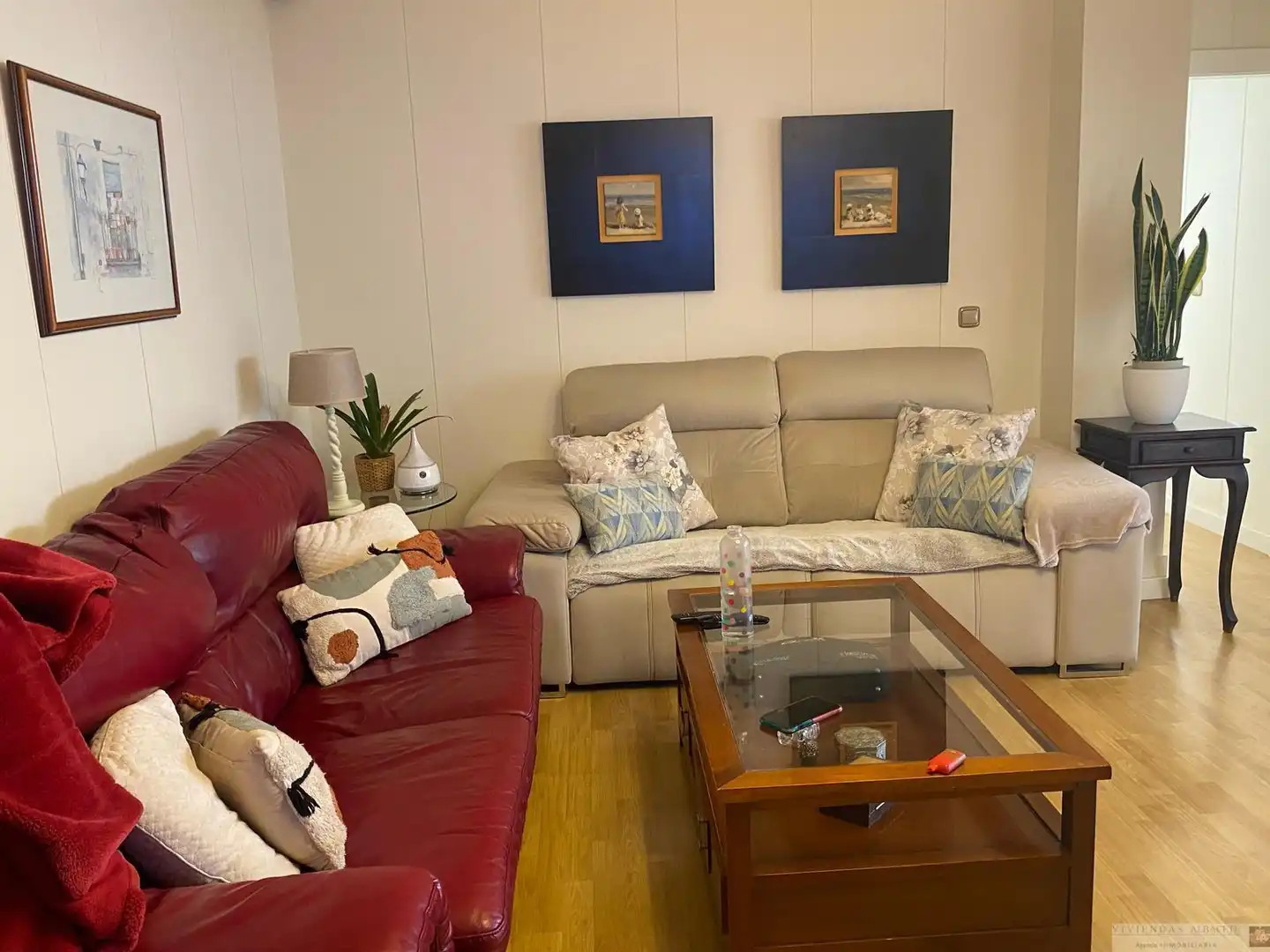 Sala d'estar de Àtic en venda en Albacete amb Terrassa i Balcó