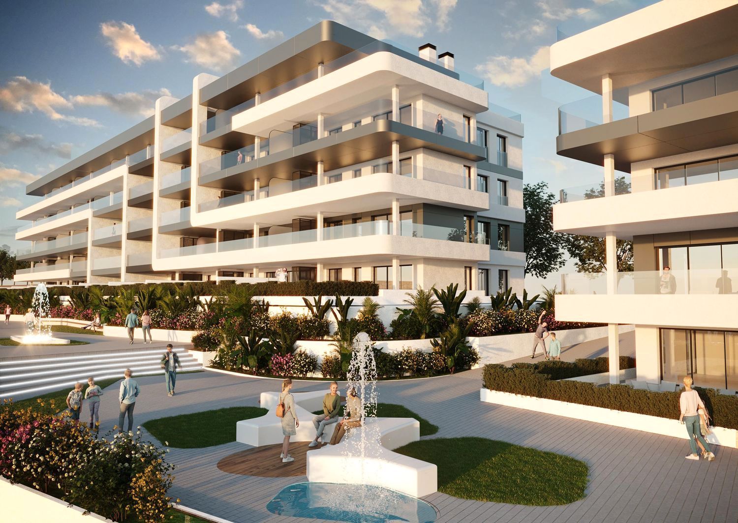 Exterior view of Flat for sale in Mutxamel  with Air Conditioner, Heating and Parquet flooring