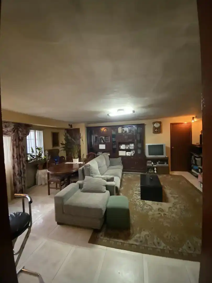Sala d'estar de Pis en venda en Curtis amb Jardí privat, Traster i Piscina