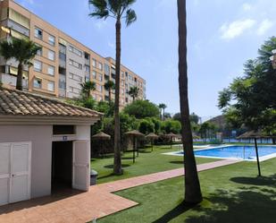 Exterior view of Flat for sale in Málaga Capital  with Air Conditioner, Private garden and Terrace