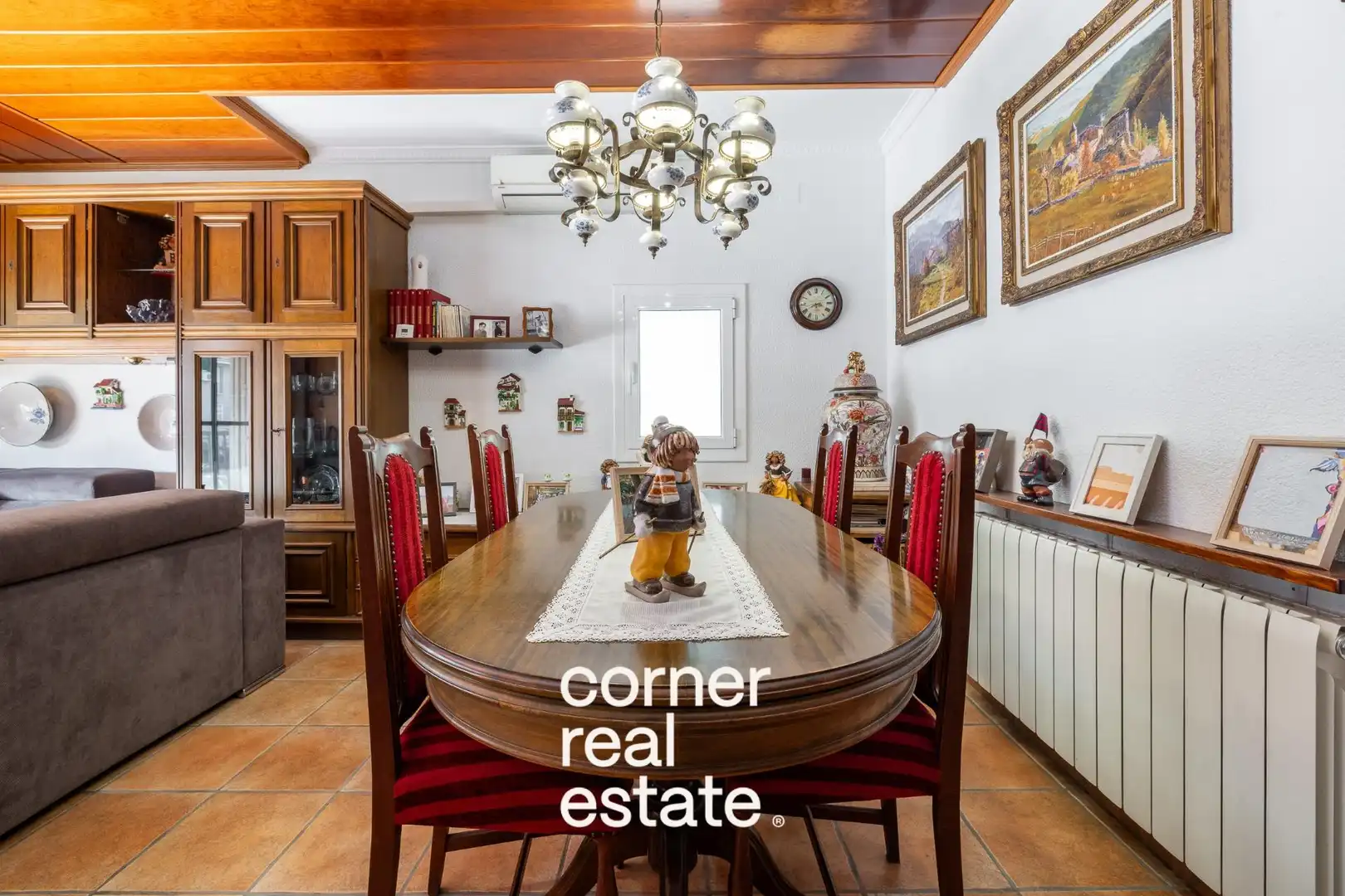 Dining room of Detached homes for sale in Ripollet  with Air Conditioner, Heating and Private garden