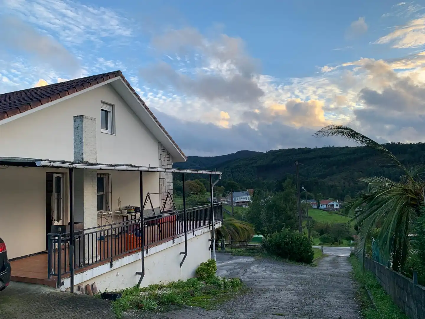 Vista exterior de Casa o chalet en venta en Neda con Calefacción, Jardín privado y Amueblado
