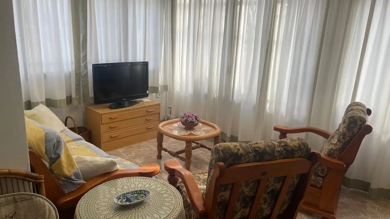 Living room of Houses for sale in Dénia  with Air Conditioner, Private garden and Terrace
