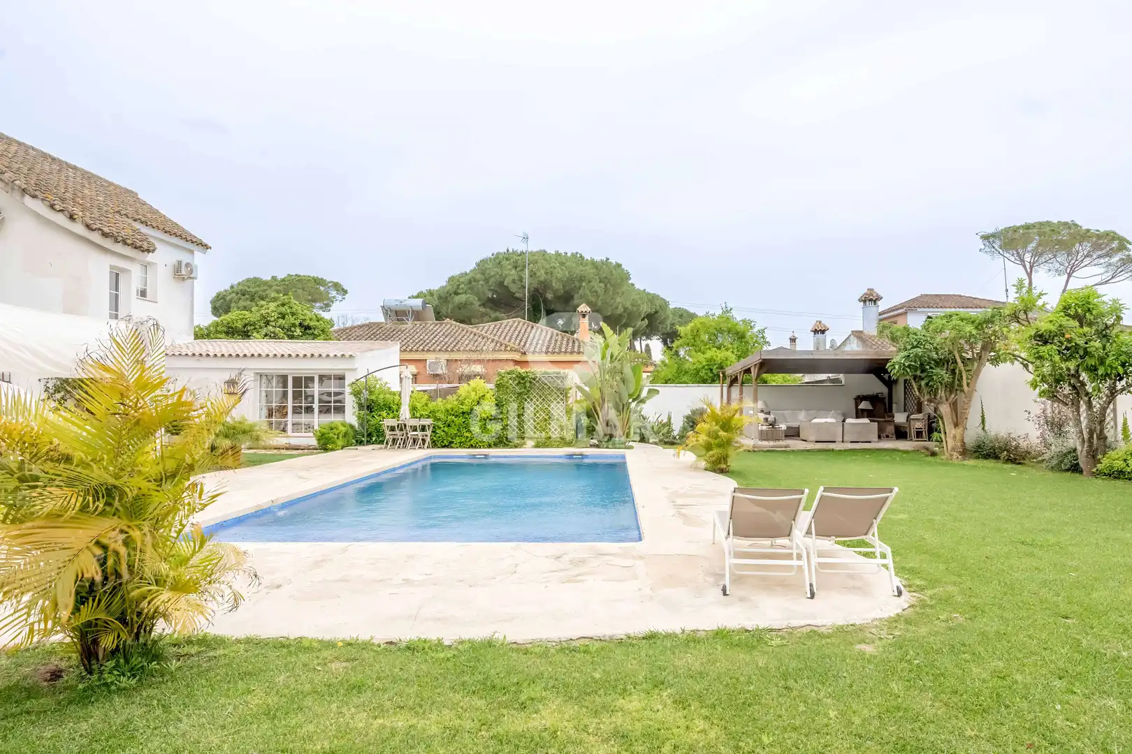 Jardín de Casa o chalet en venta en El Puerto de Santa María con Calefacción, Jardín privado y Piscina