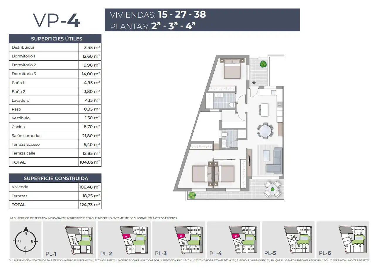 Apartament amb terrassa en venda a Playa del Cura, imagen 29