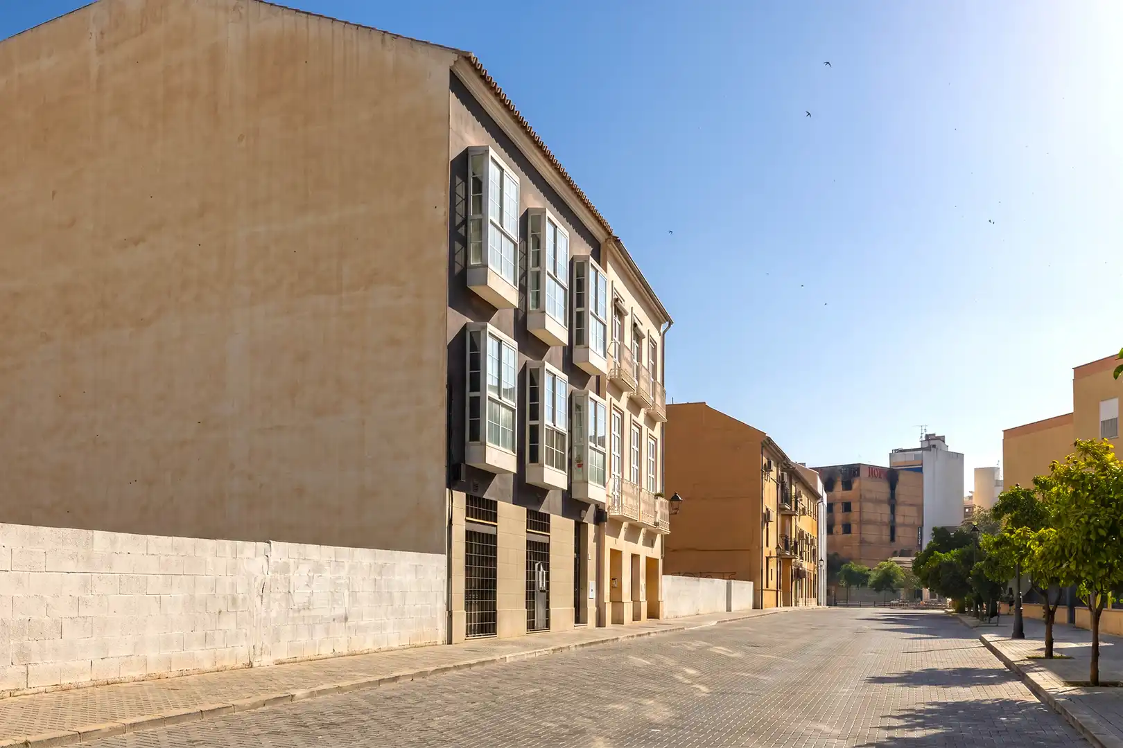 Vista exterior de Piso en venta en Málaga con Aire acondicionado, Calefacción y Amueblado