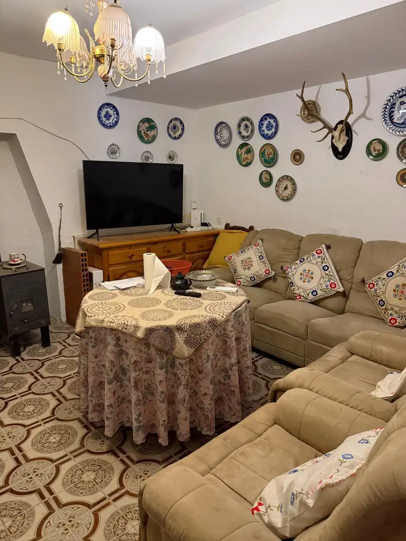Living room of Flat for sale in Candeleda  with Air Conditioner and Furnished
