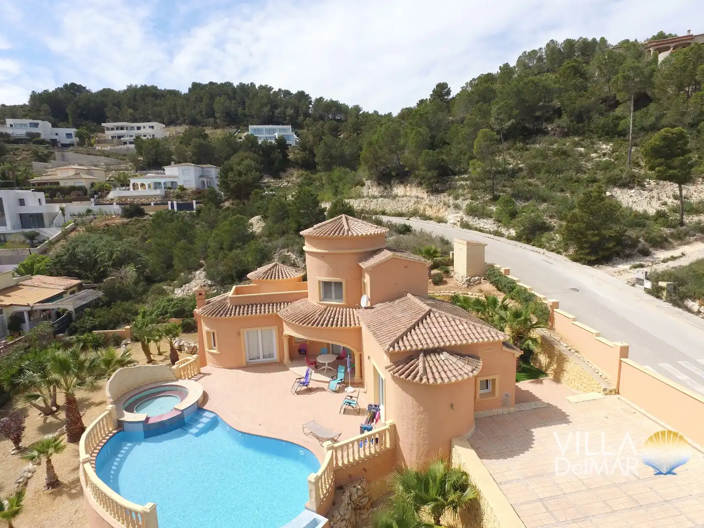 Vista exterior de Casa o xalet en venda en Jávea / Xàbia amb Calefacció, Jardí privat i Terrassa