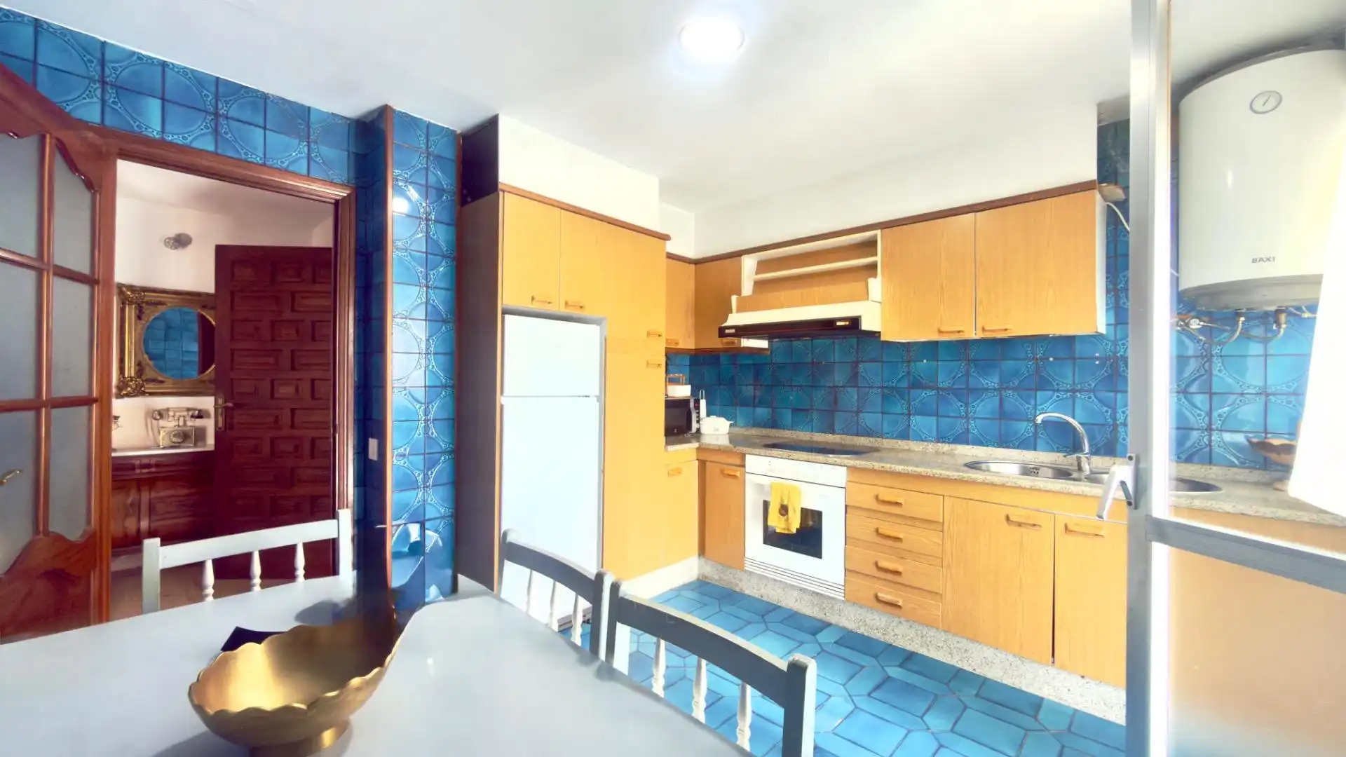Cocina de Piso en venta en A Pobra de Trives  con Calefacción y Amueblado