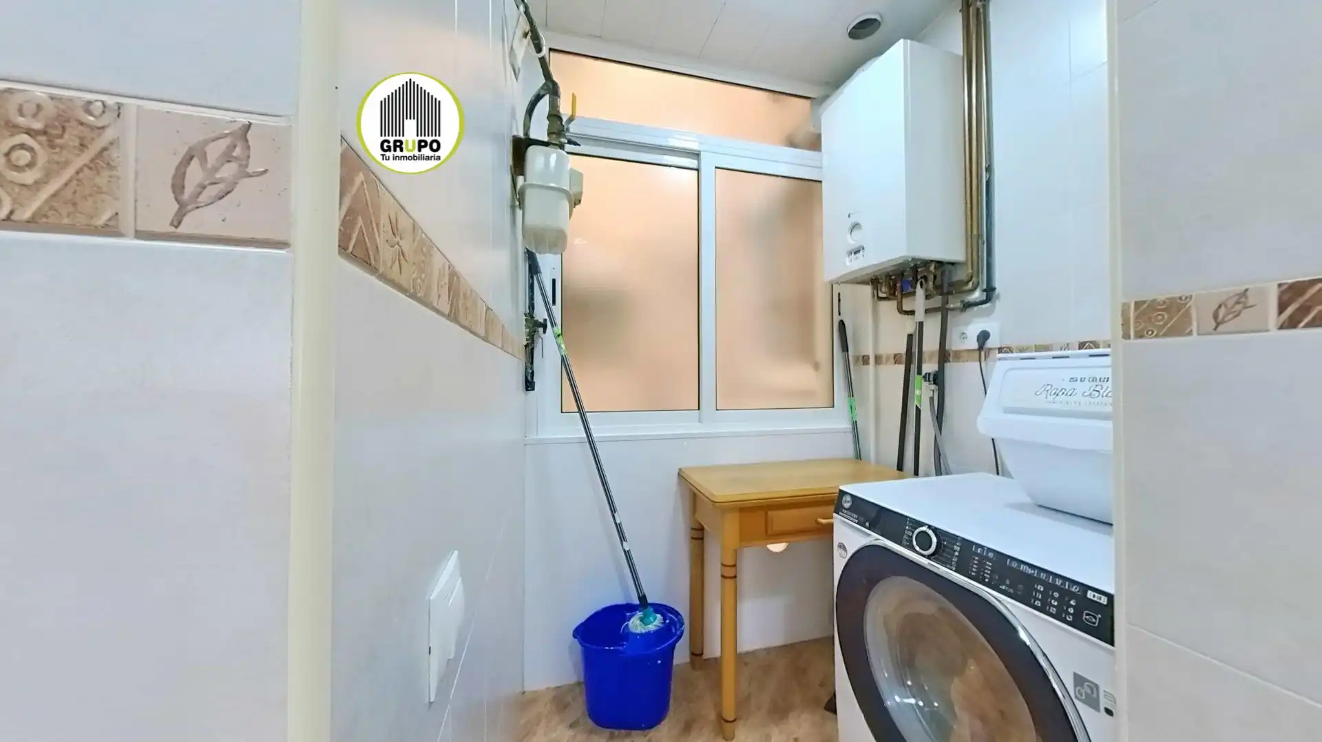 Badezimmer von Wohnung zum Verkauf in Esplugues de Llobregat mit Klimaanlage, Heizung und Balkon