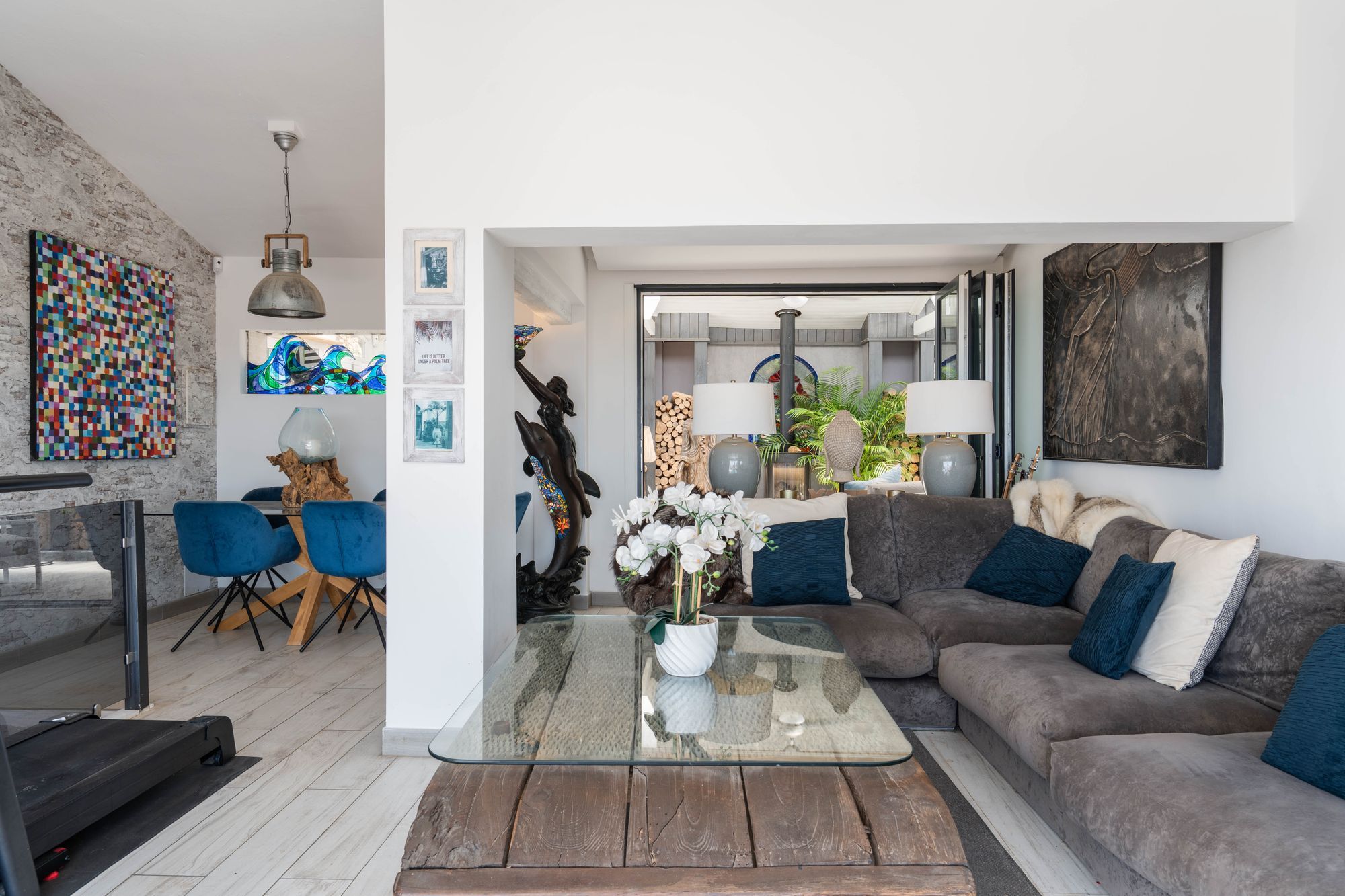 Living room of House or chalet for sale in Fuengirola  with Terrace and Balcony