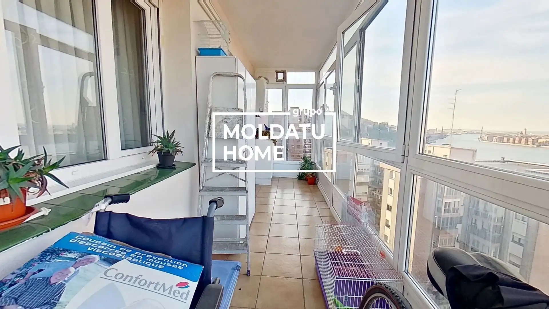 Balcony of Flat for sale in Sestao   with Heating and Terrace