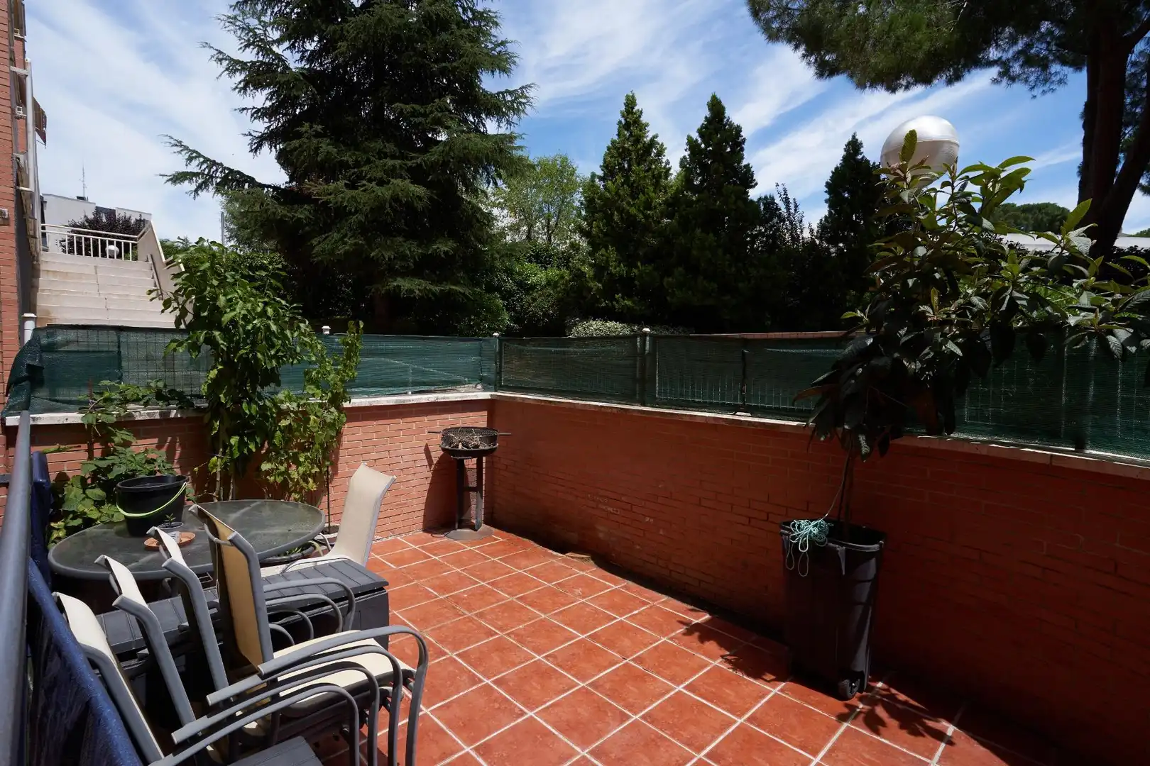 Terraza de Planta baja en venta en Móstoles con Aire acondicionado, Calefacción y Jardín privado