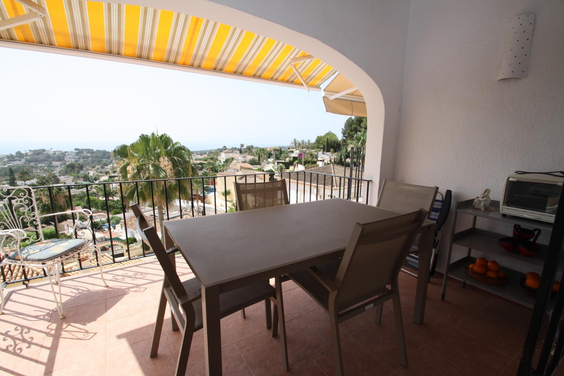 Terrassa de Casa o xalet en venda en Moraira amb Aire condicionat, Balcó i Alarma