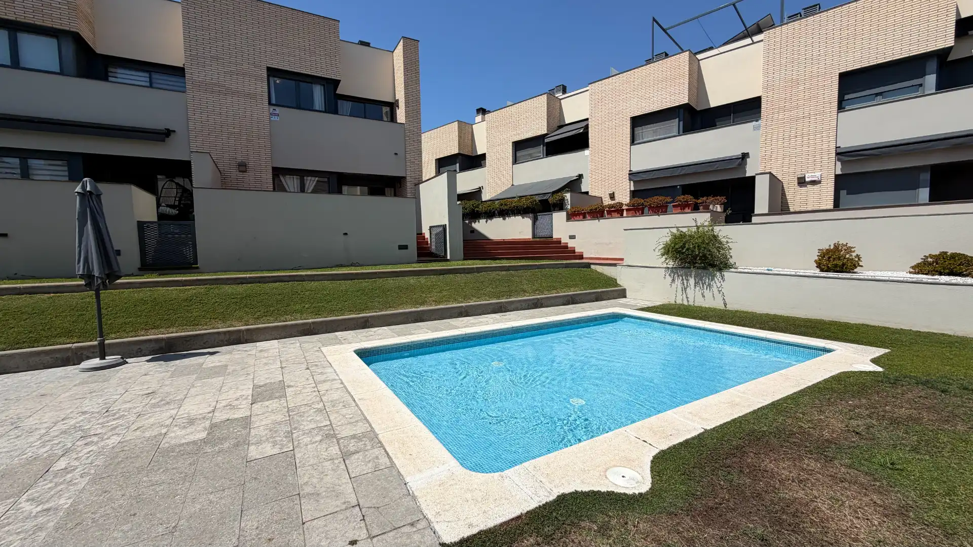 Piscina de Casa o xalet en venda en Torredembarra amb Aire condicionat, Calefacció i Terrassa
