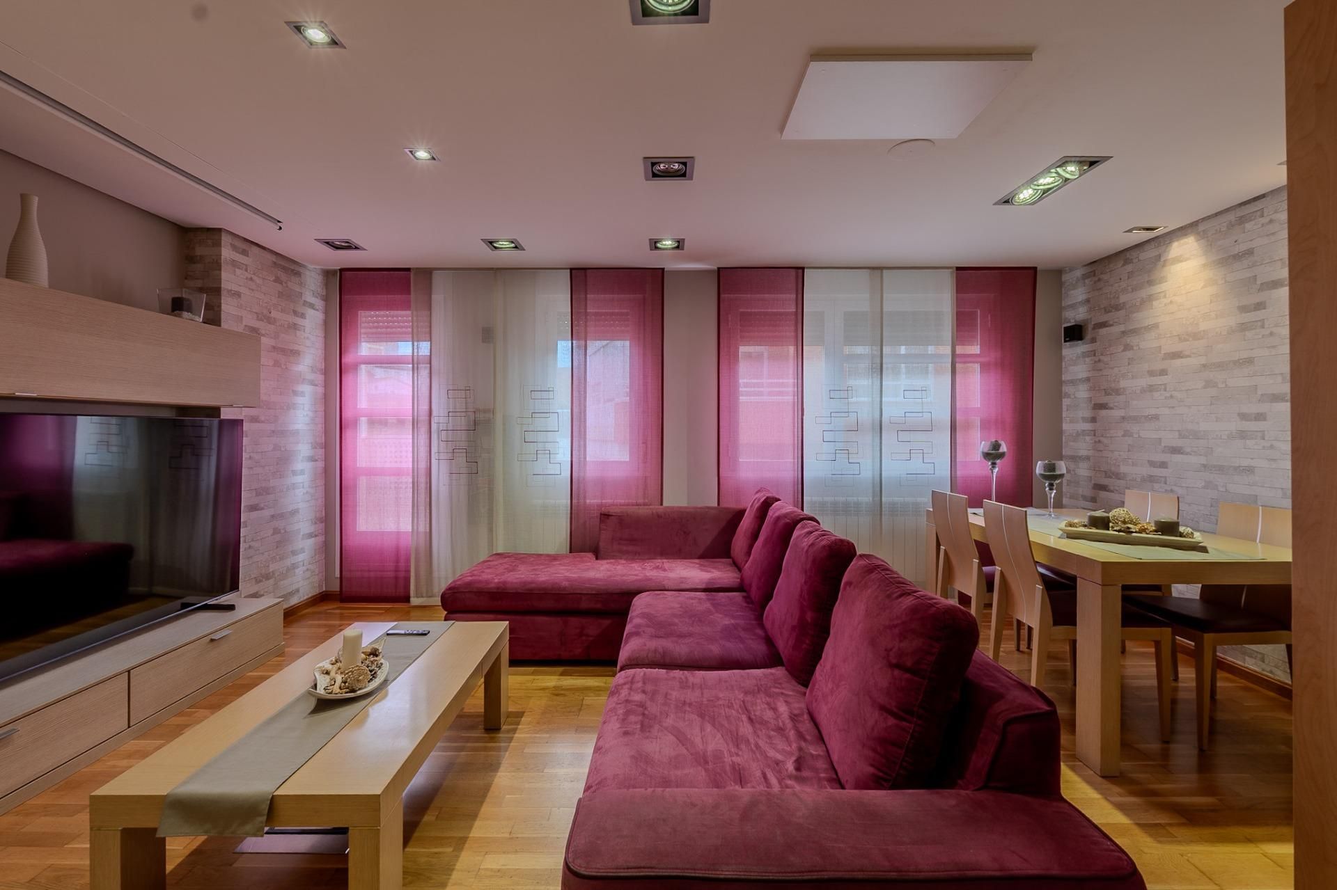 Living room of Duplex for sale in Villamediana de Iregua  with Heating, Parquet flooring and Terrace