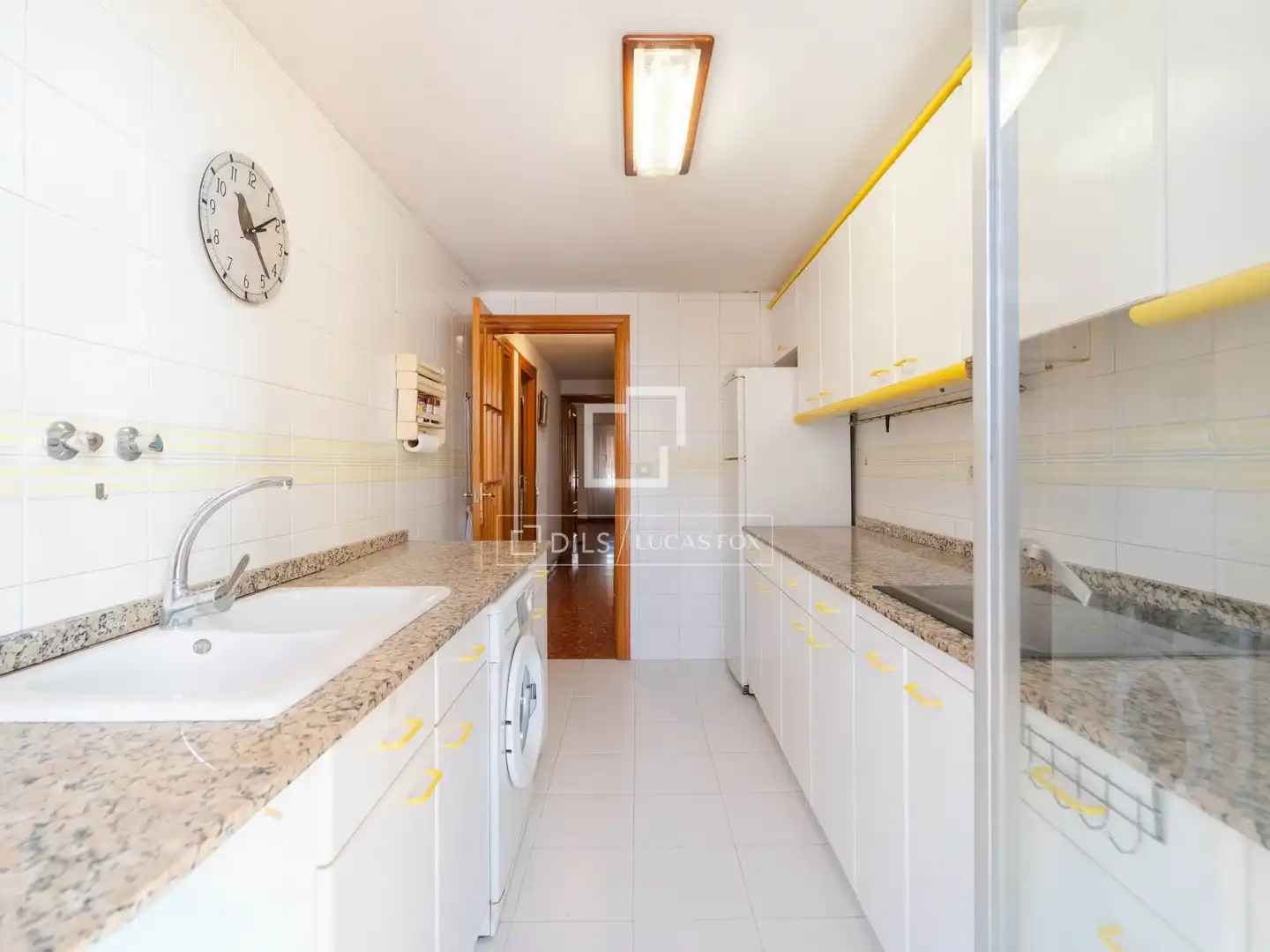 Küche von Wohnung zum Verkauf in Valencia mit Klimaanlage, Möbliert und Balkon