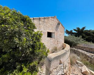 Vista exterior de Finca rústica en venda en Sant Lluís amb Jardí privat