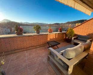 Terrace of Duplex for sale in Olot  with Air Conditioner, Heating and Private garden