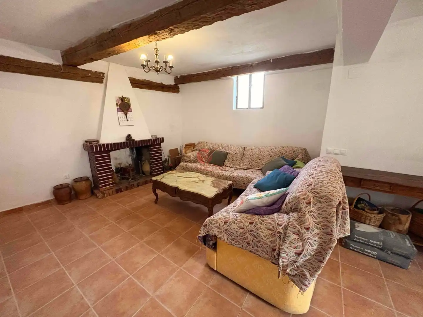 Living room of Houses for sale in Palomera  with Heating and Storage room