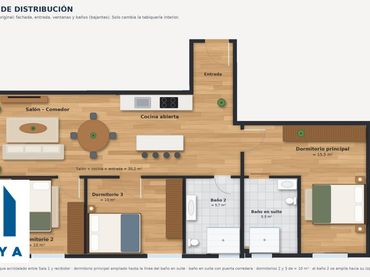 Piso con ascensor en venta en Ciudad Lineal