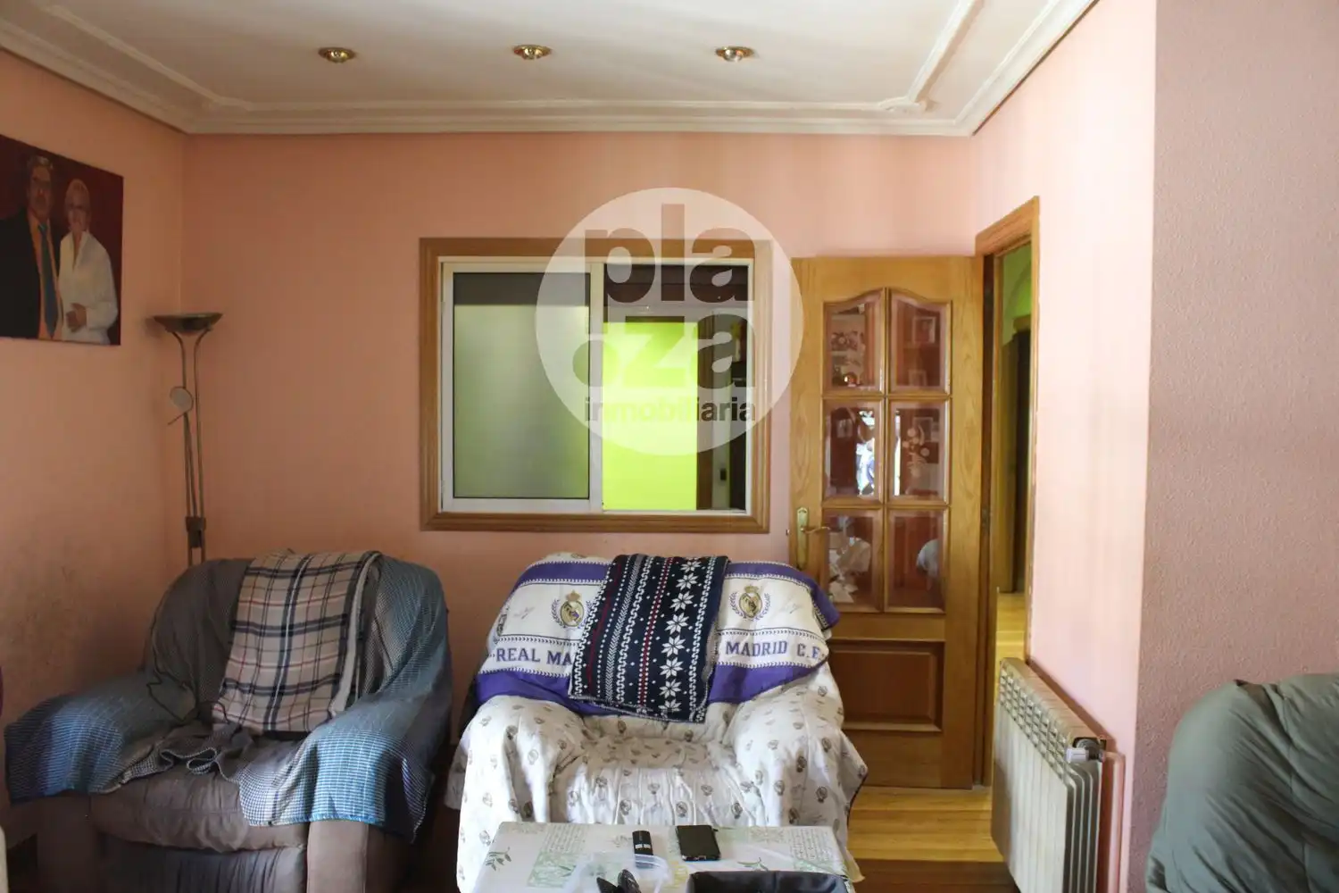 Living room of Flat for sale in Burgos  with Heating, Terrace and Storage room