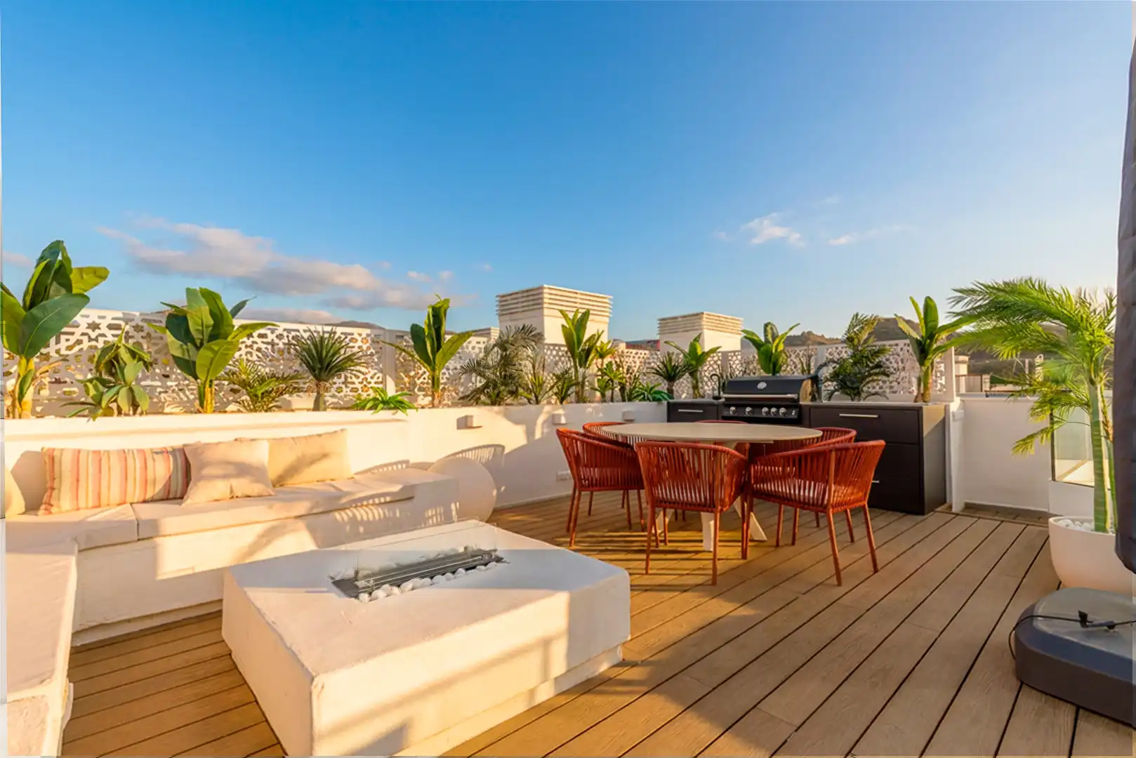 Terrace of Attic for sale in Málaga  with Air Conditioner, Terrace and Swimming Pool