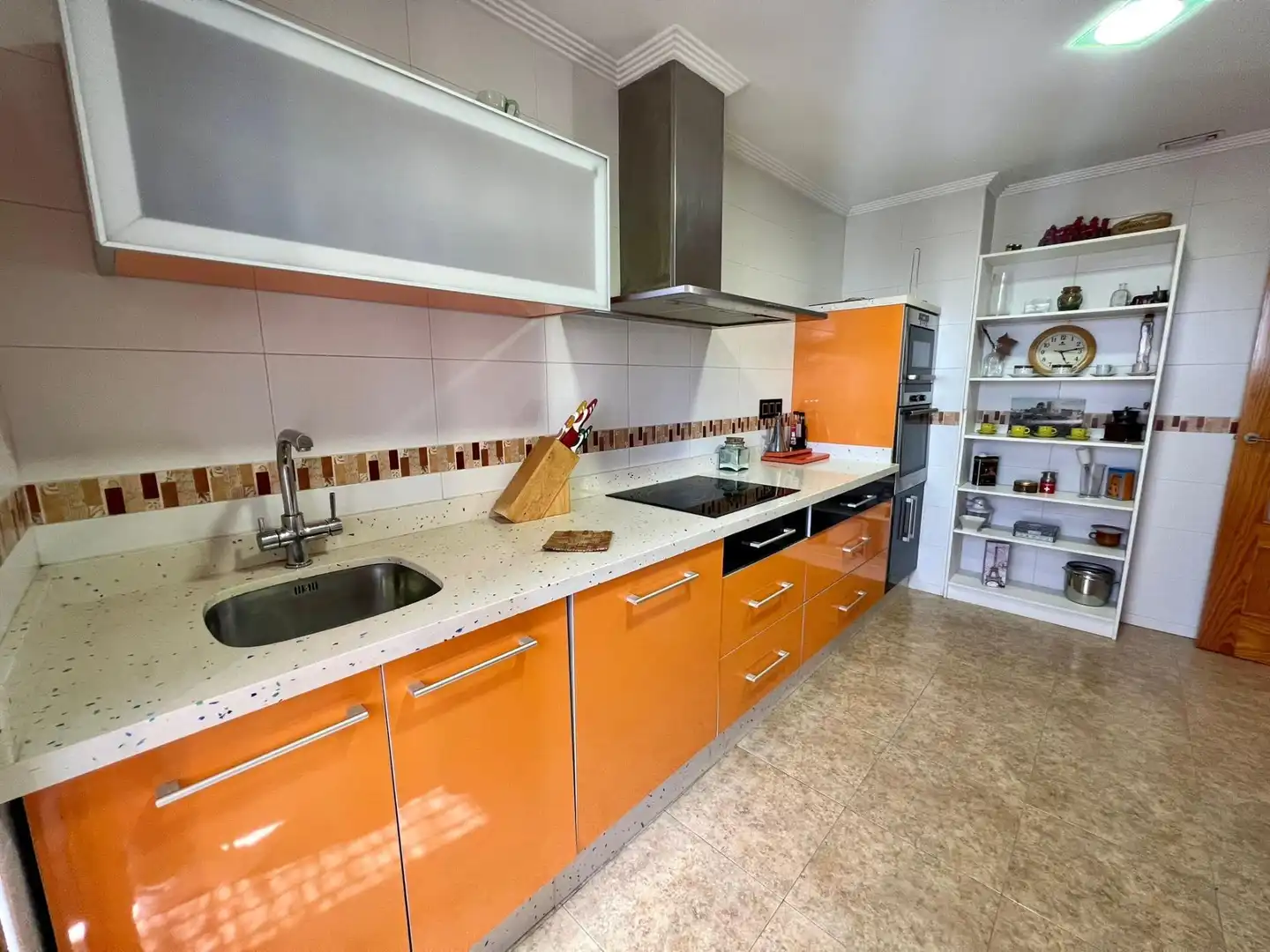 Cocina de Ático de alquiler en Elche / Elx con Aire acondicionado, Calefacción y Terraza