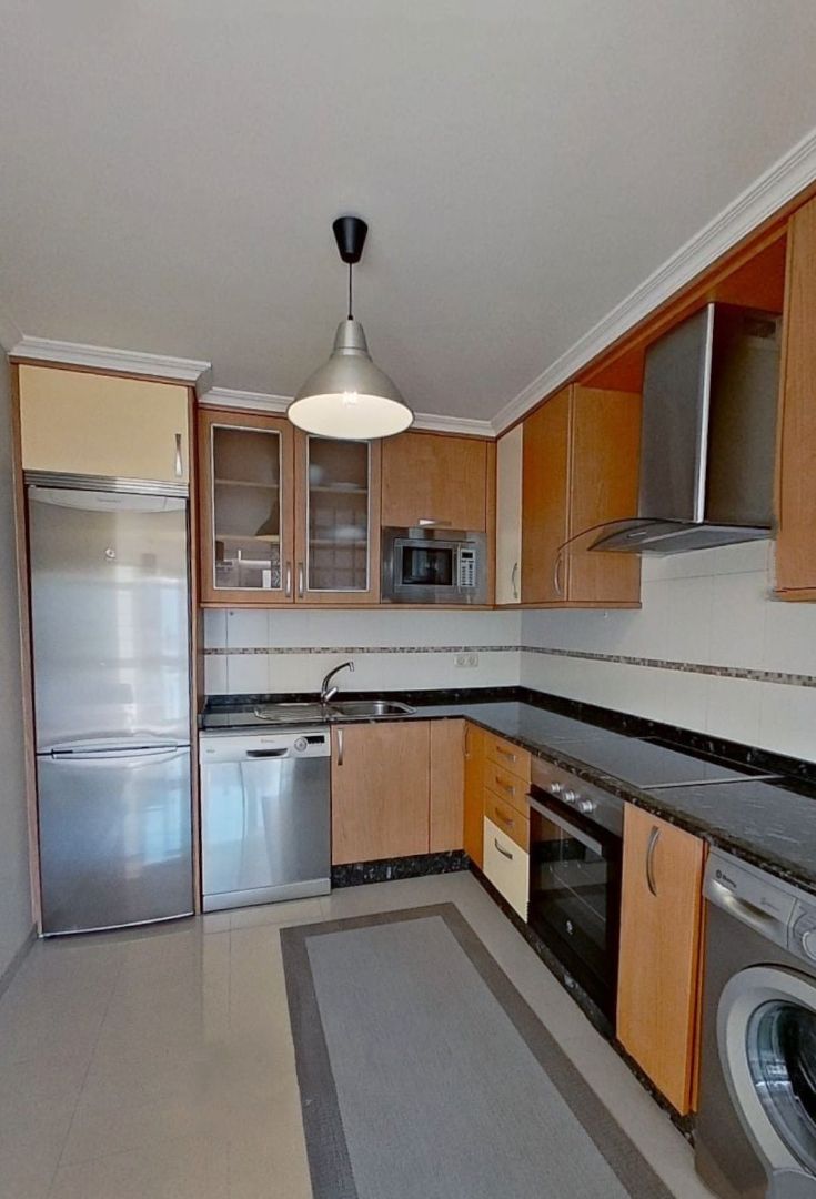 Kitchen of Flat for sale in Moaña  with Heating, Parquet flooring and Storage room
